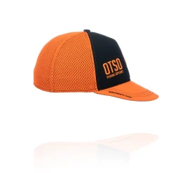 OTSO Black & Fluo Orange Snapback Cap
