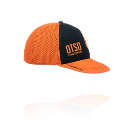 OTSO Black & Fluo Orange Snapback Cap