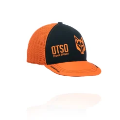 OTSO Black & Fluo Orange Snapback Cap