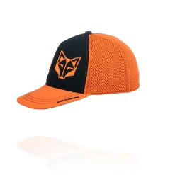 OTSO Black & Fluo Orange Snapback Cap