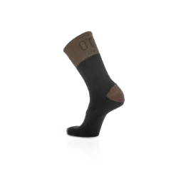 OTSO Calcetines de Lana Merina High Cut - Brown Trunk