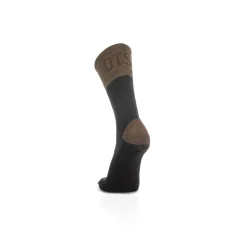 OTSO Calcetines de Lana Merina High Cut - Brown Trunk