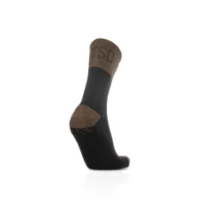OTSO Calcetines de Lana Merina High Cut - Brown Trunk