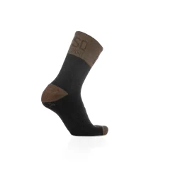OTSO Calcetines de Lana Merina High Cut - Brown Trunk