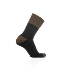 OTSO Calcetines de Lana Merina High Cut - Brown Trunk