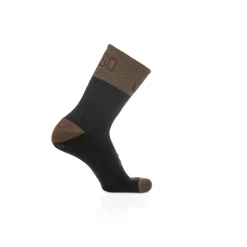 OTSO Calcetines de Lana Merina High Cut - Brown Trunk