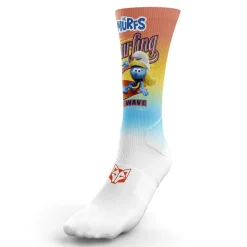 OTSO Calcetines Sublimados - Smurfs Smurfing Smurfette