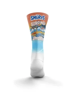 OTSO Calcetines Sublimados - Smurfs Smurfing Smurfette
