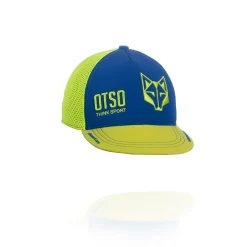 OTSO Electric Blue & Fluo Yellow Snapback Cap