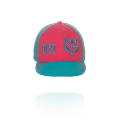 OTSO Fluo Pink & Light Blue Snapback Cap