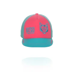 OTSO Fluo Pink & Light Blue Snapback Cap