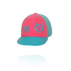 OTSO Fluo Pink & Light Blue Snapback Cap