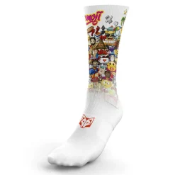 OTSO Funny Socks High Cut - Emoji Big Wave
