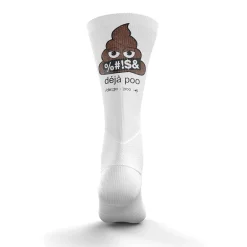 OTSO Funny Socks High Cut - Emoji Deja Poo