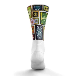 OTSO Funny Socks High Cut - Emoji Portrait