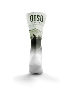 OTSO Funny Socks High Cut - Green Forest