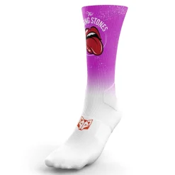 OTSO Funny Socks High Cut - Running Stones Pink