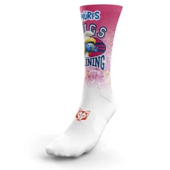 OTSO Funny Socks High Cut - Smurfs Hugs