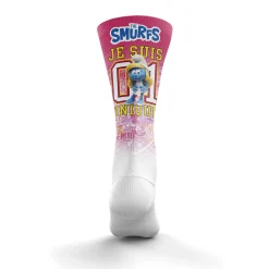 OTSO Funny Socks High Cut - Smurfs Hugs
