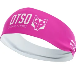 OTSO Headband Fluo Pink / White -