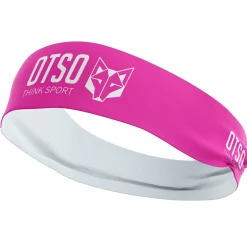 OTSO Headband Fluo Pink / White -