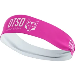 OTSO Headband Fluo Pink / White -