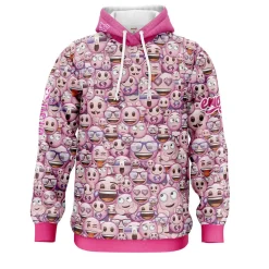 OTSO Hoodie - Emoji Classic Pink