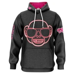 OTSO Hoodie - Emoji Monkey Neon