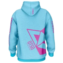 OTSO Hoodie - Light Blue & Pink
