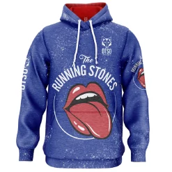 OTSO Hoodie - Running Stones Blue