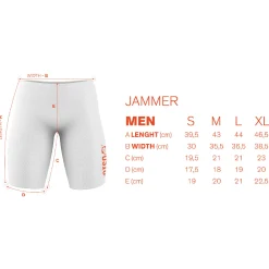 OTSO Jammer Man Swim Bike Run Wave -