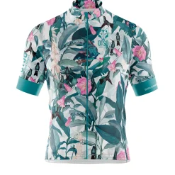 OTSO Men's short sleeve cycling jersey - Garden