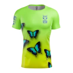 OTSO Men's Short Sleeve Shirt Butterfly