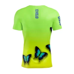 OTSO Men's Short Sleeve Shirt Butterfly
