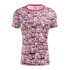 OTSO Men's short sleeve shirt - Emoji Classic Pink