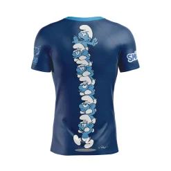 OTSO Men's Short Sleeve Shirt Smurf Tower