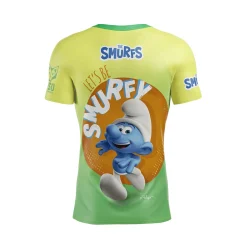 OTSO Men's Short Sleeve Shirt Smurf Running