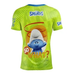 OTSO Men's Short Sleeve Shirt Smurfs Boss