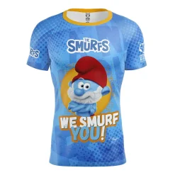 OTSO Men's Short Sleeve Shirt We Smurf You!