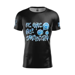 OTSO Men's Short Sleeves T-Shirt SmileyWorld Connected