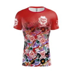 OTSO Men's Short Sleeve T-shirt Chupa Chups Rock'n'Roll
