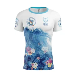 OTSO Men's short sleeve t-shirt - Swim Bike Run Wave