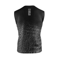 OTSO Men's Singlet Black Snake -