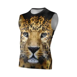 OTSO Men's Singlet Leopard -