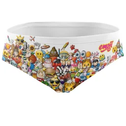 OTSO Men's swim briefs - Emoji Big Wave