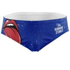 OTSO Men's swim briefs - Running Stones Blue