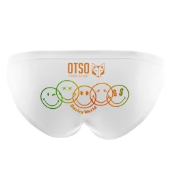 OTSO Men's swim briefs - Smiley World Believe