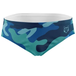 OTSO Men's Swimsuit Blue Camo -