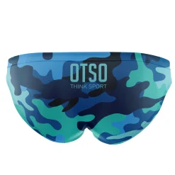 OTSO Men's Swimsuit Blue Camo -