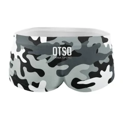 OTSO Men's swim trunks - Camo Gray